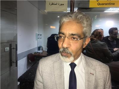 د.أيمن إمام مدير عام الحجر الصحي في مطار القاهرة