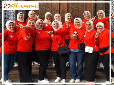 طلاب الفرقة الرابعة بكلية الإعلام جامعة القاهرة