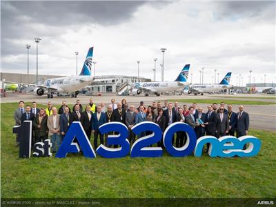 شاهد مصرللطيران أول مشغل ل A320 Neo في أفريقيا والشرقالأوسط 