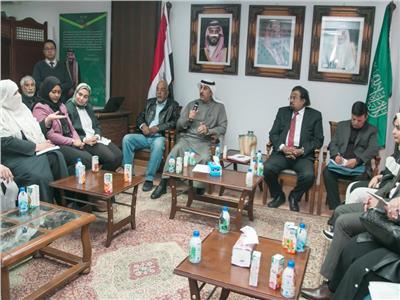 اجتماع بالملحقية الثقافية السعودية بمصر لمجلس أولياء أمور الطلاب ذوي الهمم
