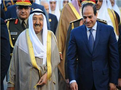 الرئيس السيسي يهنئ أمير الكويت بالعيد الوطني