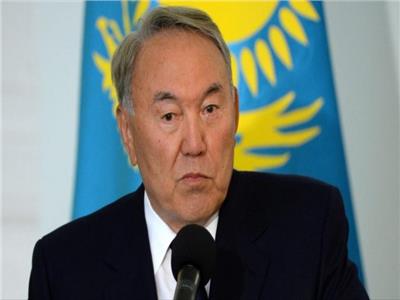 الرئيس الأول لكازاخستان وزعيم الأمة الكازاخية نورسلطان نزاربايف