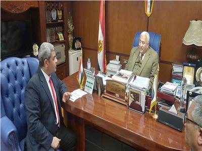  احمد بيومى رئيس جامعة مدينة السادات