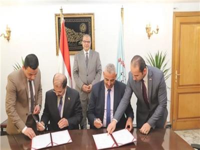 وزير القوى العاملة محمد سعفان يشهد مراسم توقيع بروتوكول تعاون بين الوزارة، ومبادرة هنجملها
