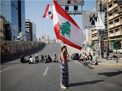مجموعة من المتظاهرين في لبنان- أرشيفية