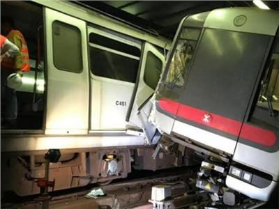 تصادم قطارين في مترو أنفاق بالعاصمة المكسيكية مكسيو سيتي