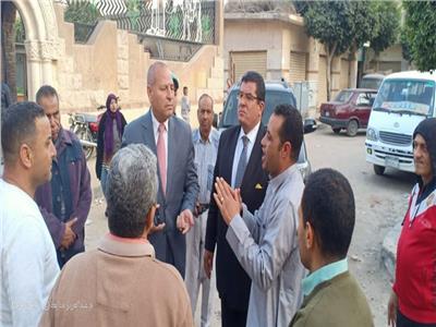 نائب محافظ القاهرة يطالب بسرعة انتهاء مشاكل الصرف بمسار العائلة المقدسة