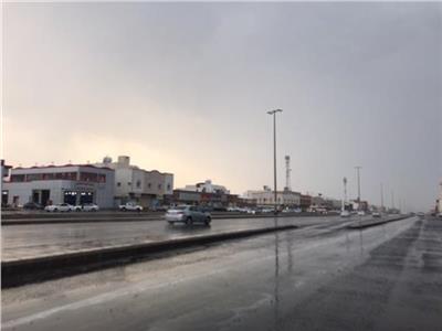 هطول امطار متوسطة علي شمال سيناء