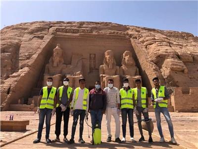  تعقيم و تطهير المناطق الأثرية في صعيد مصر