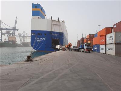 رغم إجراءات كورونا.. 65 سفينة بضائع تصل ميناء الإسكندرية