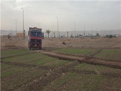 جهاز مدينة سوهاج الجديدة يسترد قطعة أرض بعد التعدى عليها للمرة الثانية
