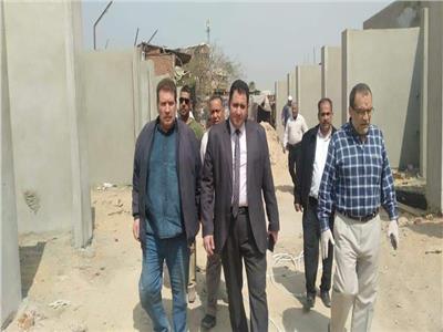 نائب محافظ القاهرة يتفقد أعمال إنشاء سواق داير الناحية 