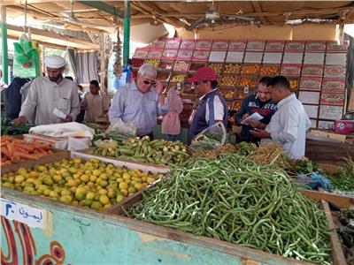 السكرتير العام المساعد بجنوب سيناء يتابع ضبط أسعار السلع بالأسواق 