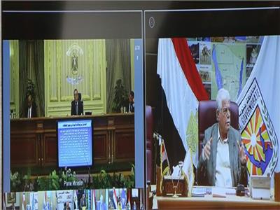 محافظ جنوب سيناء يطمئن رئيس الوزراء عبر الفيديو كونفرانس بإستقرار الأوضاع بالمحافظة 