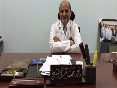 الدكتور حسام الشيخ مدير مستشفى الكبد بالمحلة سابقا