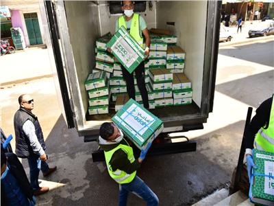 صندوق تحيا مصر يوفّر 10 أطنان من المواد الغذائية 