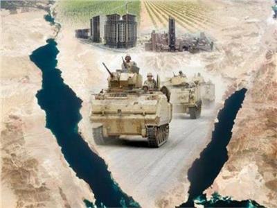 استمرار عمليات تطهير وتعمير سيناء 