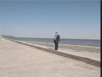 شواطىء وحدائق الفيوم خالية من المواطنين في شم النسيم