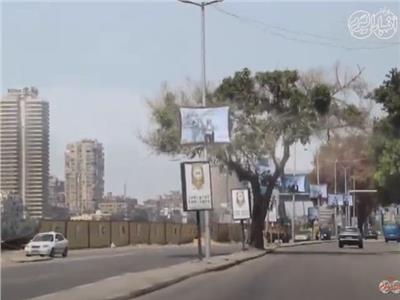  كورنيش وحدائق القاهرة بدون مواطنين في شم النسيم