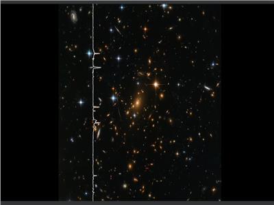 صورة التقطها تلسكوب هابل الفضائي إلى نغمات