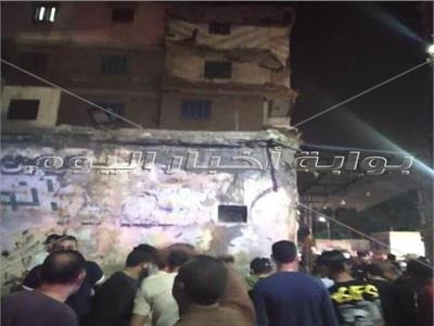إصابة شخصين في انهيار شرفتي عقار غرب الإسكندرية