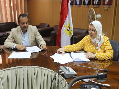 برتوكول تعاون بين كلية طب المنصورة  وصندوق تحيا مصر لزرع  القرنية لغير القادرين. 