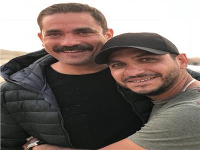المخرج بيتر ميمي مع أمير كراره 