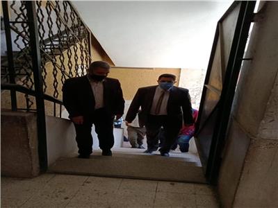 محافظ القاهرة يتفقد مدرسة الحرية استعدادا لثانوية العامة 