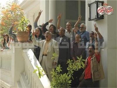 اعتصام المثقفين خلال حكم الإخوان
