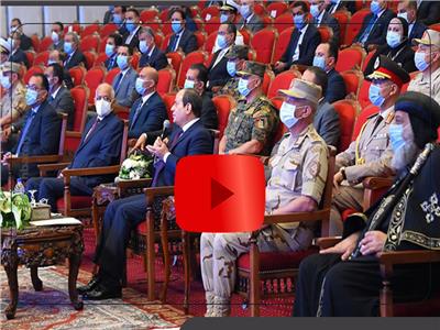بالفيديوجراف : أبرز تصريحات الرئيس السيسى اليوم خلال افتتاح مشروعات قومية
