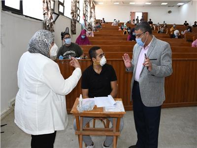 2550 طالب وطالبة يؤدون الامتحانات في 6 كليات بجامعة القناة