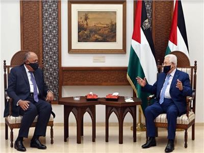  وزير الخارجية و الرئيس الفلسطيني