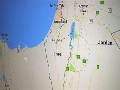 خريطة جوجل بدون اسم فلسطين