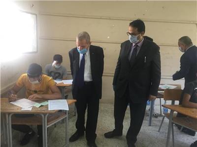 نائب الوزير للتعليم الفني يتفقد لجان محافظة الغربية في ثاني أيام امتحانات الدبلومات الفنية