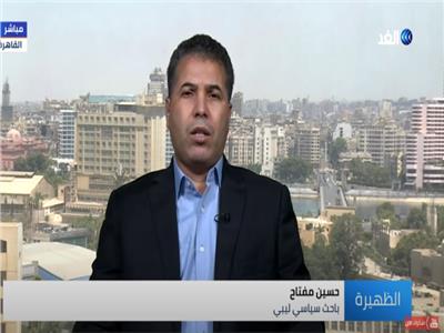  الكاتب والباحث السياسي الليبي حسين مفتاح
