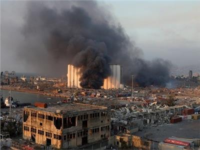 انفجار بيروت - صورة من رويترز