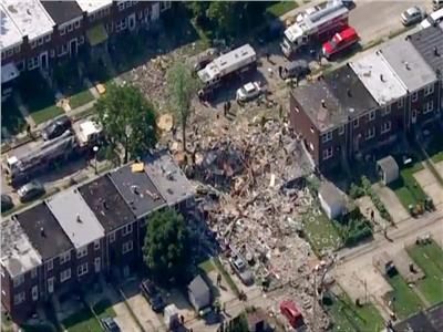 انفجار قوي في حي بمدينة بالتيمور الأمريكية