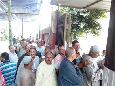 أقبال كبير من الناخبين فى قرى البحيرة 