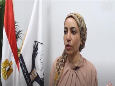  شيماء عبد الإله، المتحدثة باسم تنسيقية شباب الأحزاب والسياسيين