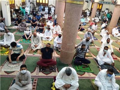 1200 مسجد بأسوان تستقبل صلاة الجمعة بعد أنقطاع 5 شهور