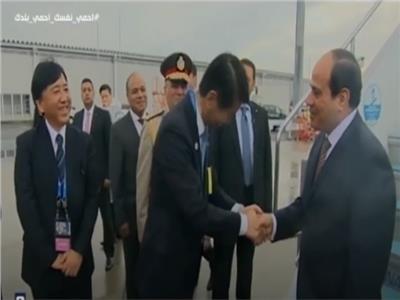 الرئيس السيسي يشهد فيلم تسجيلي عن الجامعة المصرية اليابانية 