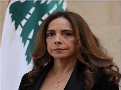 نائب رئيس الحكومة اللبنانية وزيرة الدفاع زينه عكر
