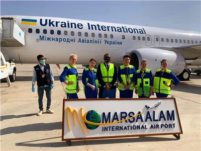 أولى رحلات الخطوط الجوية الأوكرانية