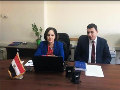  السفيرة نائلة جبر رئيس اللجنة الوطنية التنسيقية لمكافحة ومنع الهجرة غير الشرعية 