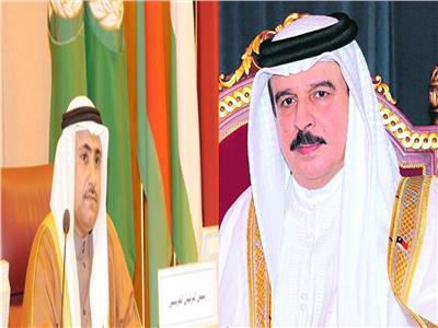 ملك البحرين ورئيس البرلمان العربي