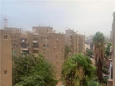 سقوط أمطار خفيفة على محافظة القاهرة