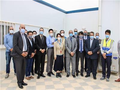 مدير هيئة التعاون الدولي اليابانية "جايكا" في زيارة تفقدية لمطار برج العرب