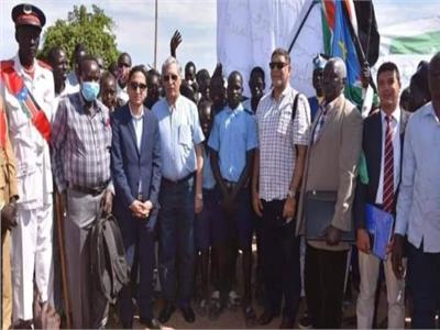 وفد جامعة الإسكندرية يزور جنوب السودان