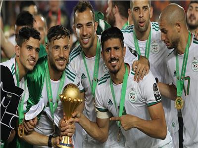 منتخب الجزائر حامل لقب النسخة الماضية