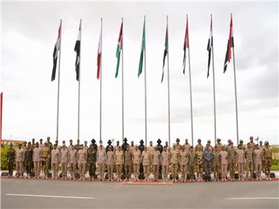 بعض القوات المشاركة في تدريب سيف العرب